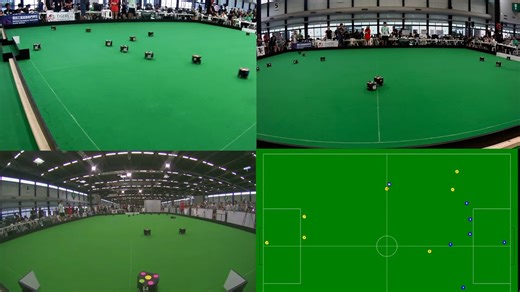 RoboCup 2023 Bordeaux - Upper bracket - Zjunlict vs. RoboDragons