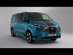 All New 2023 Ford Transit Custom double cab - First Look