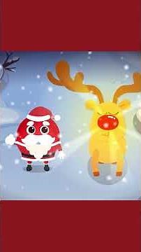 【クリスマスソング】🎅♬なきむしトナカイ🎁🎄｜童謡｜Christmas songs｜冬のうた｜クリスマス｜赤ちゃん喜ぶ｜知育｜子どもの歌｜どーなっぴー【公式】#shorts