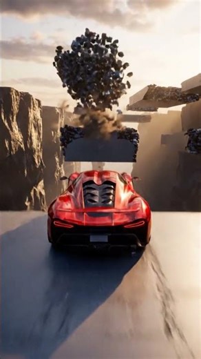 800 KM/H With No Brakes #gaming #carstunts #3dgames