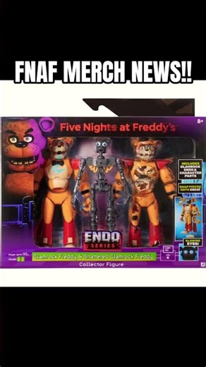 Brand-New Look at the Glamrock Freddy Endo Series & Funtime Freddy WoF Figure! #fivenightsatfreddys