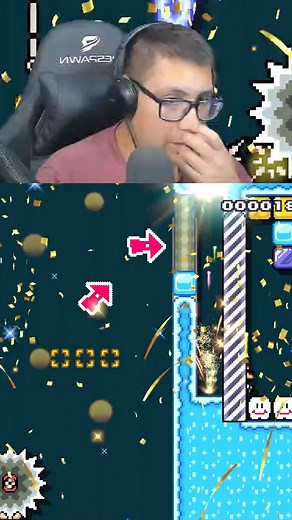6.6K views · 191 reactions | Space Perpetual Rebounds / Super Mario Maker 2 code level DFT 36C 2GF | Kardia | Facebook