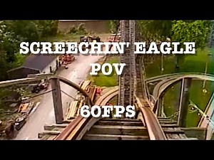 Screechin' Eagle POV - Americana Amusement Park - June 1997 (60fps)