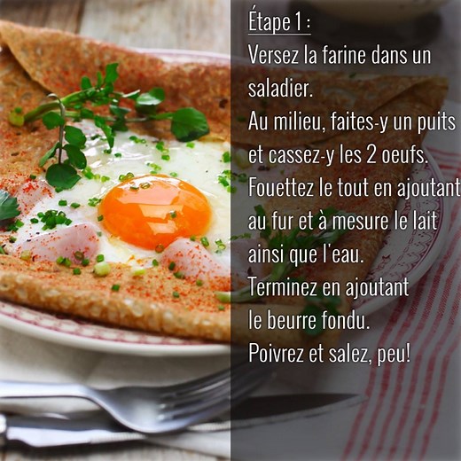 Une délicieuse recette de crêpe | Ma Fourchette