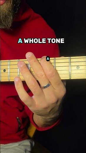 The whole tone scale 🎸
