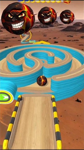 Which Volcano Ball Survives The Triple Challenge!?🌋 Epic Going Balls! #foxhallgamer