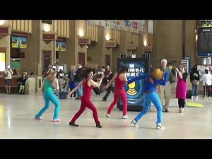 Flash Dance Mob at 30th Street Station Philadelphia, PA