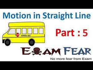 Physics Straight line motion Part 5 Position time graph class 11 CBSE