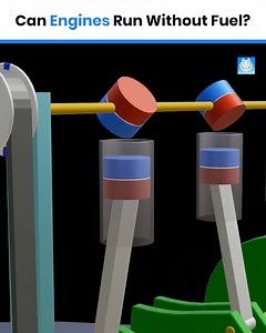 1M views · 10K reactions | Can Engines Run Without Fuel? . . #LifeAda #3DAnimation #viralvideo #science #technology #engineering | LifeAda | Facebook