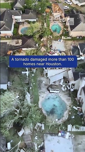 Tornado Damage Seen From The Sky