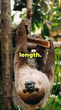 Sloths can hold their breath for 40 minutes underwater! Did you know? Sloth facts #didyouknow