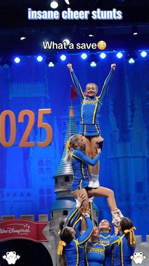 insane cheer stunts!#CheerStunts #InsaneSkills #CheerAthlete #HighEnergyMoments #sportswow#foryou