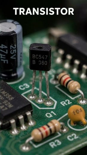 Transistor Explained in 20 Seconds ⚡