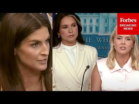 MUST WATCH: Leavitt & CNN's Kaitlan Collins Have Tense Exchange Over Gabbard's 'Standing' With Trump