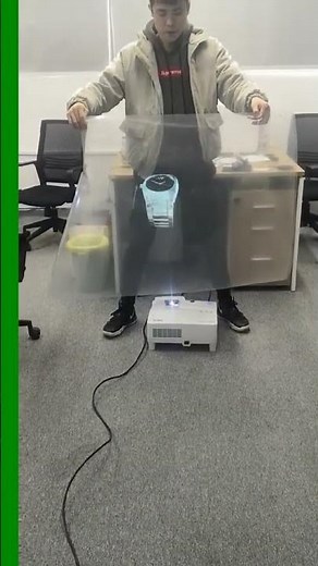 3d Transparent Hologram Film For Projectors NIW