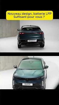 The new 2026 Renault Megane E-TECH vs. the 2022 version