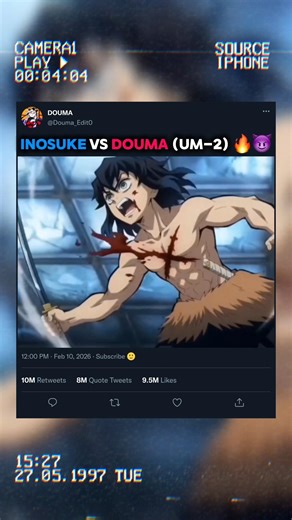 Inosuke vs Douma 🔥😈 #demonslayer #inosuke #douma #tanjiro #fyp #kny #anime #shorts