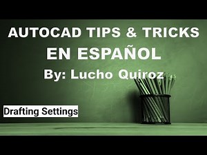 AutoCAD Commands: Drafting Settings