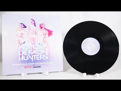 KPop Demon Hunters Soundtrack Vinyl Unboxing
