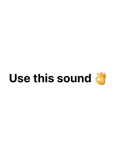 Use this sound 🙏