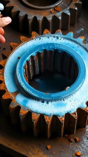 This Rusty Gear Was Useless… Until I Cleaned It!