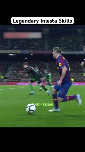 Iniesta's Legendary Football Skills and Tricks