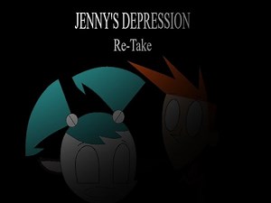 Jenny's Depression RE-TAKE #mlaatr #mylifeasateenagerobot #scary