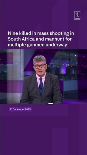 Nine killed in South Africa mass shooting