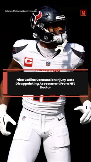 Nico Collins Concussion Injury Gets Disappointing Assessment From NFL Doctor
