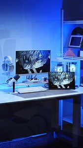 Rookie to Pro in RGB 🚀 Add an Arzopa Portable monitor for a professional look. 🔗https://www.arzopa.com/collections/monitors #ARZOPA #portablemonitor #gamingsetup #RGB #TechLifestyle #BudgetGamer #gamingcommunity #pc #gamer #game | Arzopa