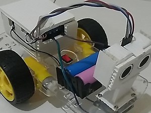 Arduino robot follow the object