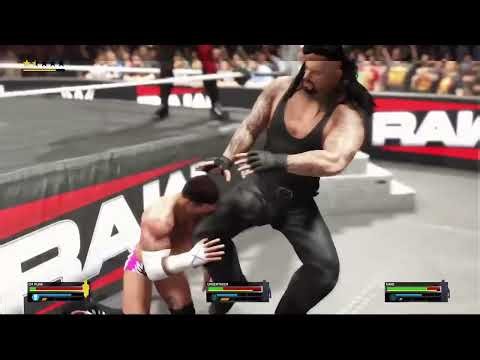 Undertaker vs CM Punk vs Kane 🔥 Triple Threat Match | WWE Game Gameplay