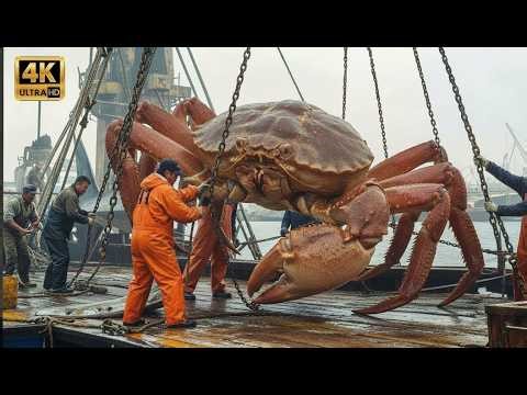 How Fishermen Can Make Up $175,000 in 5 Days? | Giant Soft Shell Crab Fishing | Deep Sea Creatures