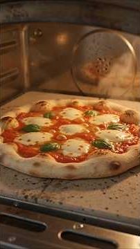 Authentic Margherita Pizza 🍕 | Easy Homemade Italian Pizza Recipe #shorts