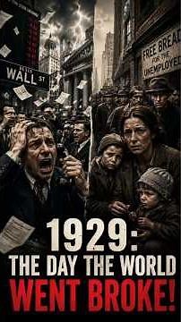 The Great Depression: When Millions Lost Everything Overnight.