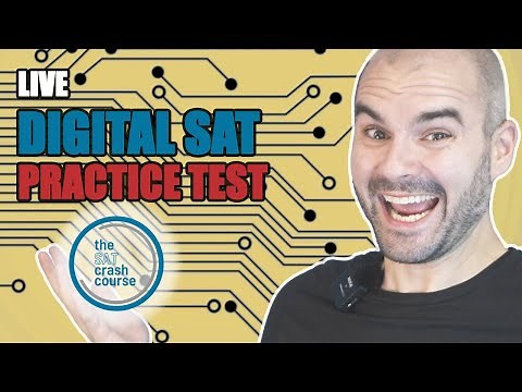 Live Digital SAT Practice Test from theSATCrashCourse