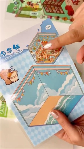 Capybara Sticker Puzzle 🧩 | Isometric Fun DIY #shorts