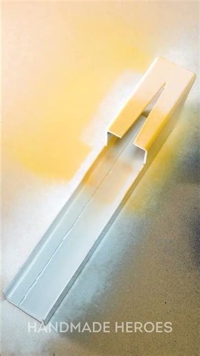 Check this out, I made a DIY laser level holder using a piece of metal🤘