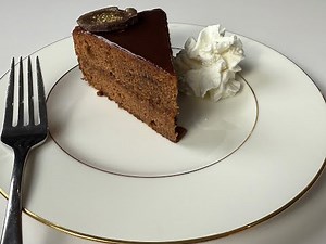 The Sachertorte: Vienna’s iconic chocolate cake. #Sachertorte#ChocolateCake #vienna