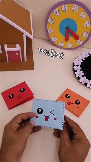 DIY Paper Wallet - Origami Wallets - Easy Paper Wallet #craft