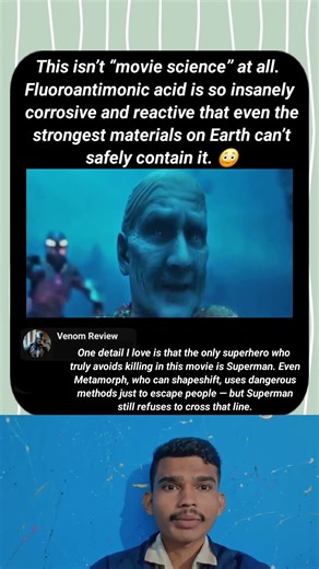 Fluoroantimonic Acid Scene Explained | Superman’s Most Underrated Detail 😳🔥