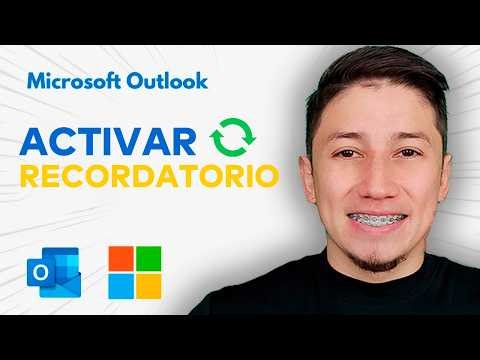 Cómo ENVIAR un Recordatorio por Correo en Outlook ✅ Programar un Recordatorio de Correo ya enviado