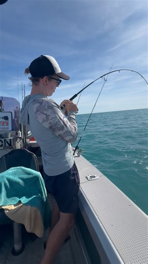 What’s the best Bluewater Fishing you’ve seen? Some parts of the NT are INSANE - Big reef and pelagics every drop. Here out Camera Man Adam McKnight gets his arms stretched. Looked like a big Red Emperor at first but ended up getting sharked! Next drop was huge Goldband. Full new episode is on this Sunday at 11am on Channel 9. | Fishing Australia TV