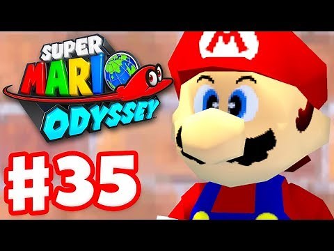 Super Mario Odyssey - Gameplay Walkthrough Part 35 - Mushroom Kingdom 100%! (Nintendo Switch)