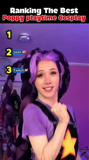 Ranking the best poppy playtime cosplay #rankingshorts #cosplay #poppyplaytime #lilylovebraids