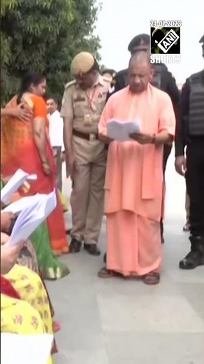 UP CM Yogi Adityanath holds ‘Janta Darbar’ at Gorakhnath Temple
