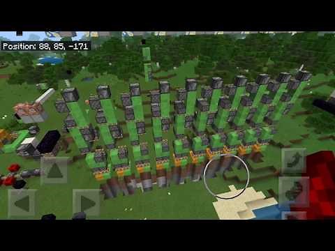 First compact and practical quarry in Minecraft bedrock!!!!! Now possible!!!!