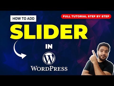 How to Add a Slider in WordPress Website Using Smart Slider 3 Plugin (100% Free Plugin)
