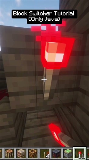 Block swapper in Minecraft Java #minecraft #minecraftbuilding #viral #fyp