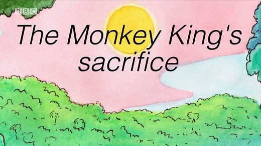 The Monkey King's sacrifice. A Buddhist story for children about the Buddha, courage and self-sacrifice.
